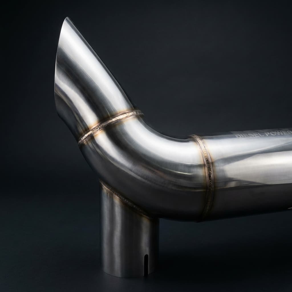 4" DPF Delete Pipe - Cummins